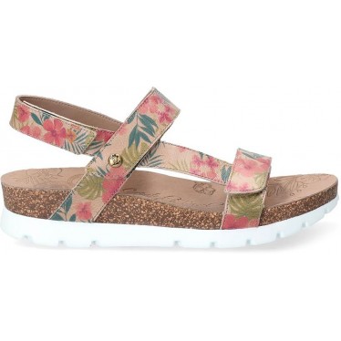 SANDALIAS PANAMA JACK SELMA TROPICAL FLORAL_TAUPE