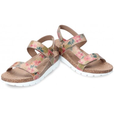 SANDALIAS PANAMA JACK SELMA TROPICAL FLORAL_TAUPE