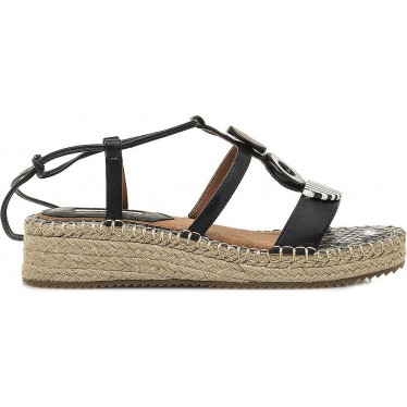 SANDALIAS MARIAMARE COTTON 68253 BLACK