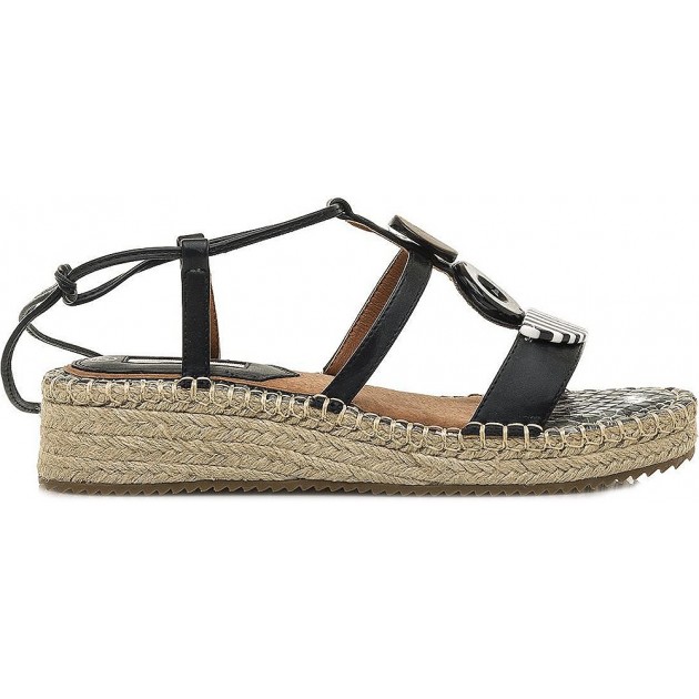 SANDALIAS MARIAMARE COTTON 68253 BLACK SANDALIAS MARIAMARE COTTON 68253 BLACK