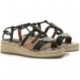 SANDALIAS MARIAMARE COTTON 68253 BLACK