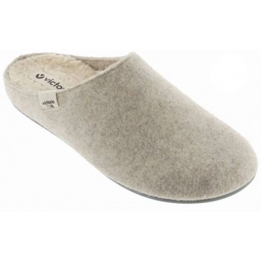 PANTUFLAS VICTORIA NORTE FIELTRO 1081100 BEIGE