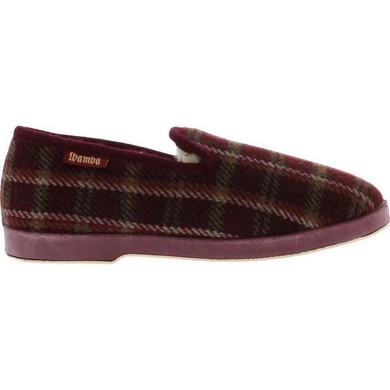 PANTUFLAS VICTORIA WAMBA BORREGUITO 200251 BURDEOS