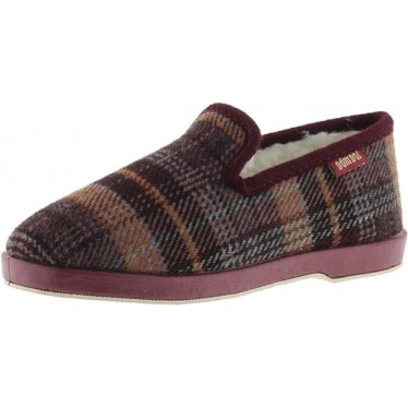 PANTUFLAS VICTORIA WAMBA BORREGUITO 200251 BURDEOS
