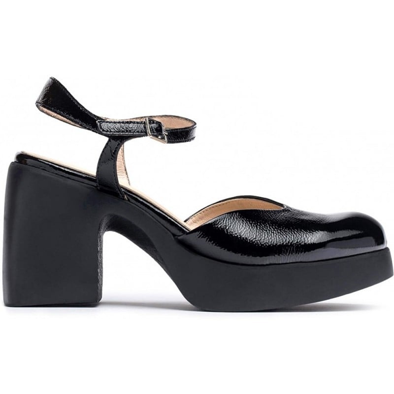 SANDALIA WONDERS JUANA H-4951 NEGRO