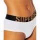 BRAGUITAS SUPERDRY W3110355A HIPSTER BRIEF WHITE