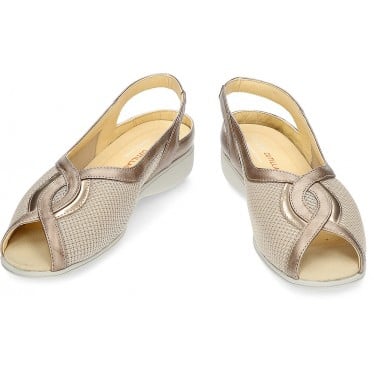 SANDALIAS DOCTOR CUTILLAS 53700 DORADO