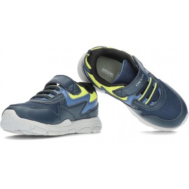 DEPORTIVA GEOX J TORQUE J267NA NAVY_LIME