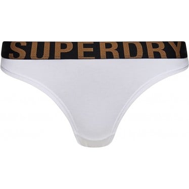 SUPERDRY BRAGUITAS W3110354A BIKINI BRIEF WHITE