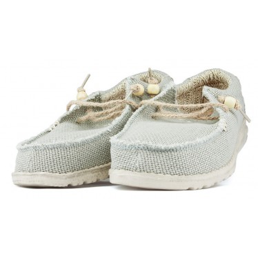 ZAPATOS DUDE WALLY BRAIDED M GREY