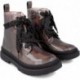 BOTINES GARVALIN METALIZADO 231561-A PLATA