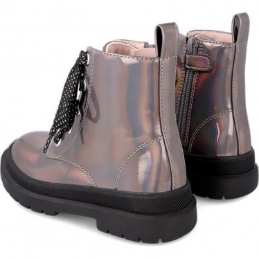 BOTINES GARVALIN METALIZADO 231561-A PLATA