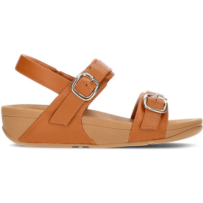 SANDALIAS FITFLOP LULU ADJUSTABLE BACK-STRAP TAN