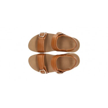 SANDALIAS FITFLOP LULU ADJUSTABLE BACK-STRAP TAN