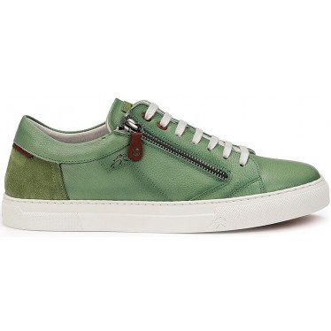 ZAPATOS DE HOMBRE FLUCHOS INDIOS F1410 VERDE