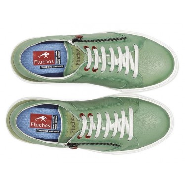 ZAPATOS DE HOMBRE FLUCHOS INDIOS F1410 VERDE