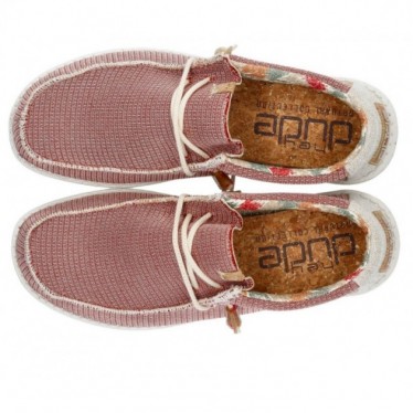 ZAPATOS DUDE WALLY ECO RED