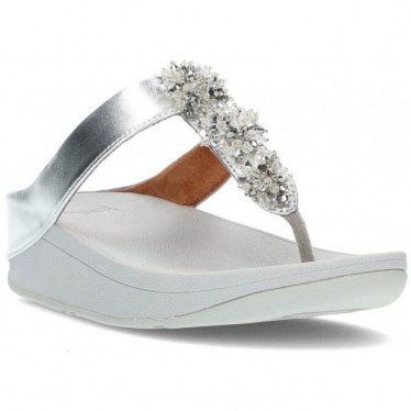 SANDALIAS FITFLOP GALAXY TOE-THONGS SILVER