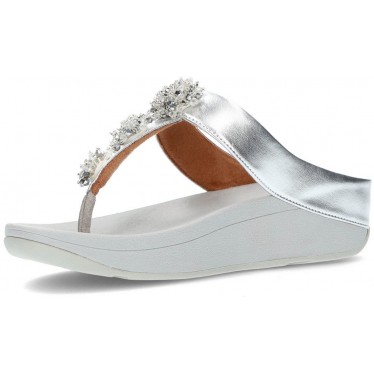 SANDALIAS FITFLOP GALAXY TOE-THONGS SILVER