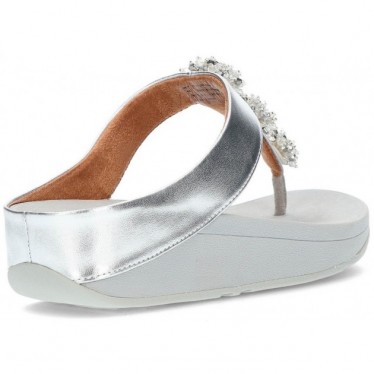 SANDALIAS FITFLOP GALAXY TOE-THONGS SILVER