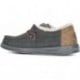 MOCASINES DUDE WALLY BLACK SHELL BLACK