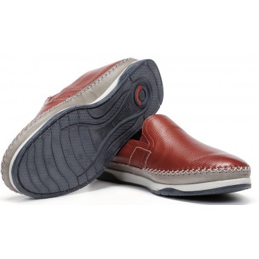 FLUCHOS F0814 HABANA KENDAL MOCASIN HOMBRE TERRACOTA_GRIS