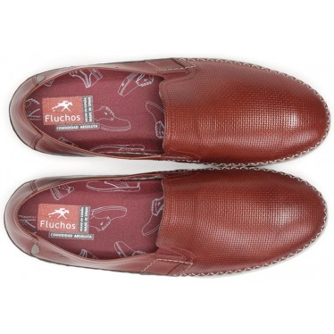 FLUCHOS F0814 HABANA KENDAL MOCASIN HOMBRE TERRACOTA_GRIS