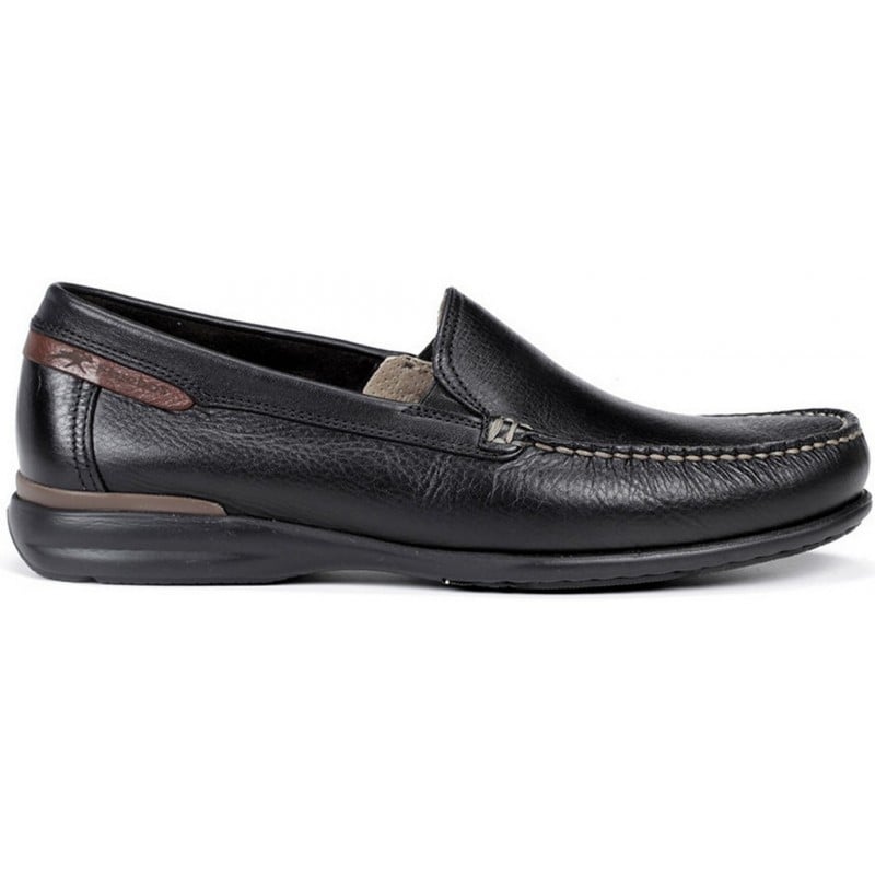 FLUCHOS 8682 TORNADO ORION MOCASIN HOMBRE NEGRO