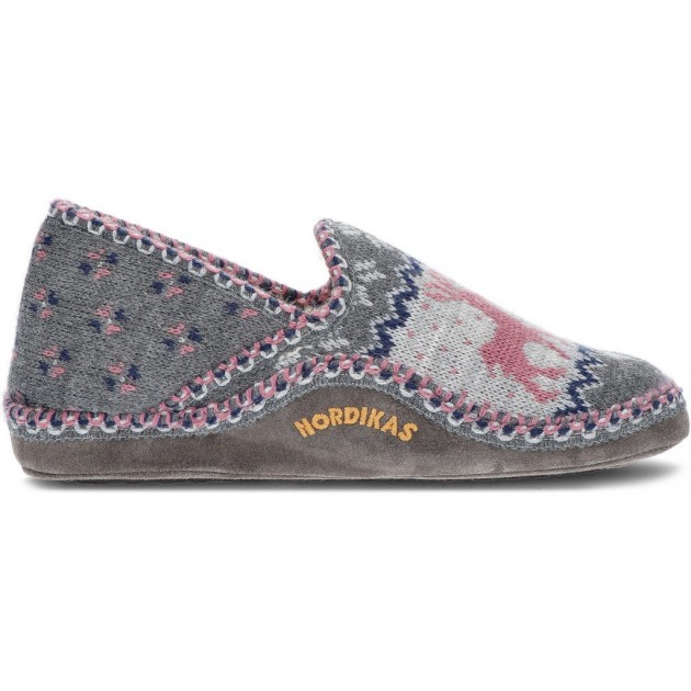 PANTUFLAS NORDIKAS CLASSIC ALCE N2000 GRIS PANTUFLAS NORDIKAS CLASSIC ALCE N2000 GRIS
