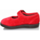 ZAPATILLAS VULLADI TERCIOPELO 1210 ROJO