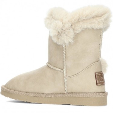 BOTA AUSTRALIANA CONGUITOS BREAKWALK FUR POMPOM BEIG