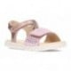 SANDALIA GEOX HAITI J028ZA PINK