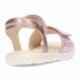 SANDALIA GEOX HAITI J028ZA PINK