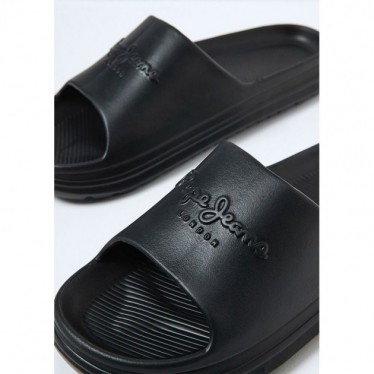 CHANCLAS PEPE JEANS BEACH SLIDE PMS70121 BLACK