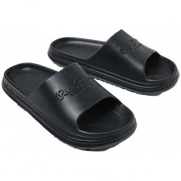 CHANCLAS PEPE JEANS BEACH SLIDE PMS70121 BLACK