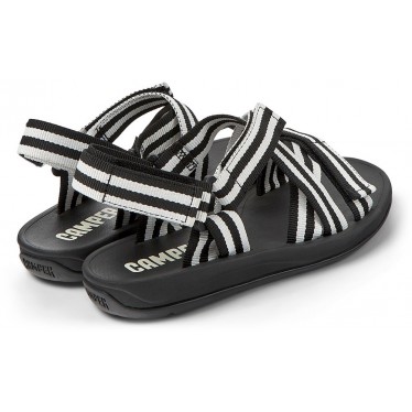 SANDALIAS CAMPER MATCH K100781 BLANCO_NEGRO