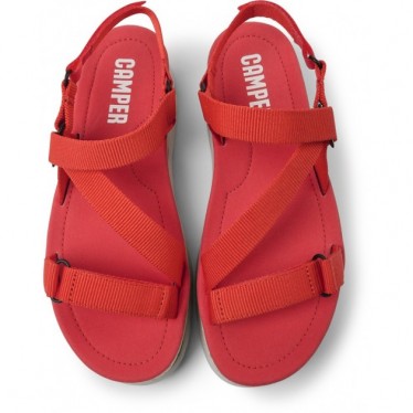SANDALIA CAMPER ORUGA K201330 ROJO