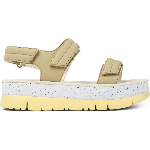 SANDALIAS CAMPER ORUGA UP K201509 BEIGE_YELLOW