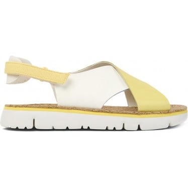 SANDALIAS CAMPER TWINS OGAS K200157 AMARILLO