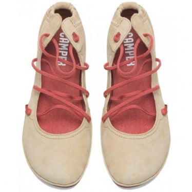 BAILARINAS CAMPER RIGHT NINA K400194 BEIGE