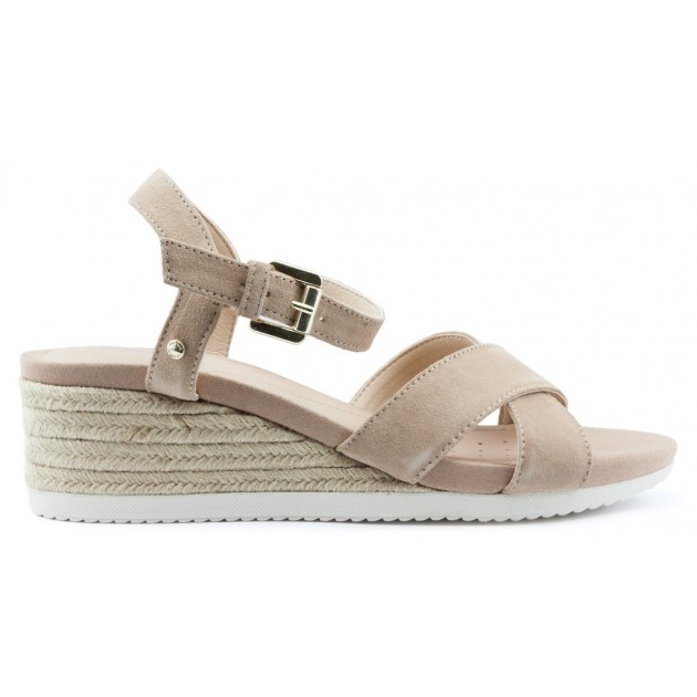 SANDALIAS GEOX ISCHIA CORDA BROWN SANDALIAS GEOX ISCHIA CORDA BROWN