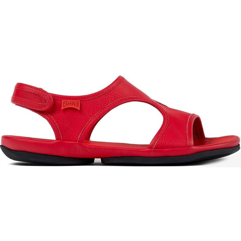 SANDALIAS CAMPER K201645 RIGHT NINA ROJO_004