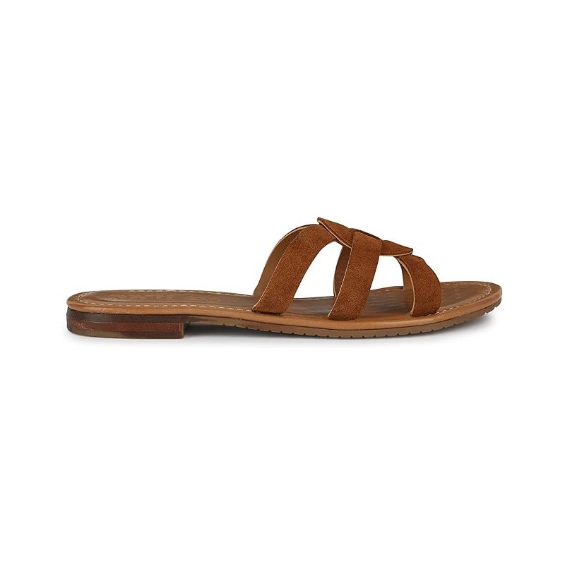 SANDALIAS GEOX D45LXU COGNAC