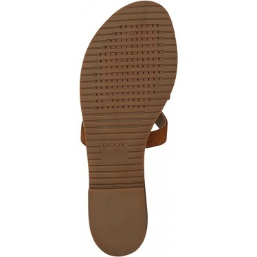 SANDALIAS GEOX D45LXU COGNAC