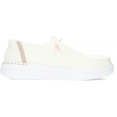 MOCASINES DUDE WENDY RISE 40074 WHITE