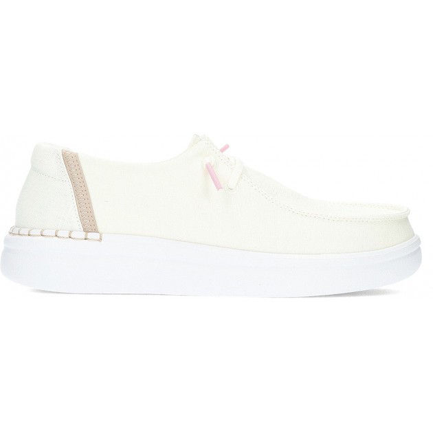 MOCASINES DUDE WENDY RISE 40074 WHITE