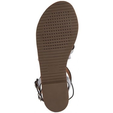 SANDALIAS GEOX D15LXG SILVER