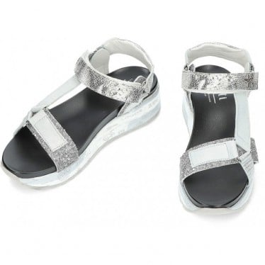 SANDALIA CETTI TEJUS C-1316 PLATA