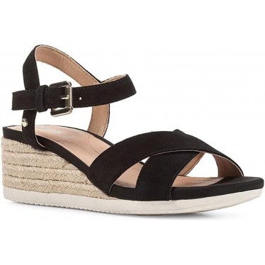 SANDALIAS GEOX ISCHIA CORDA NEGRO