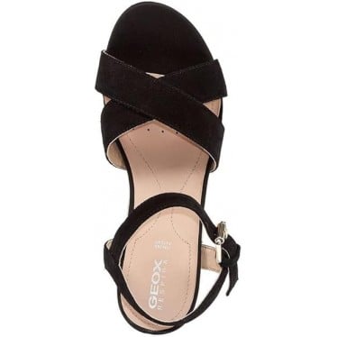 SANDALIAS GEOX ISCHIA CORDA NEGRO